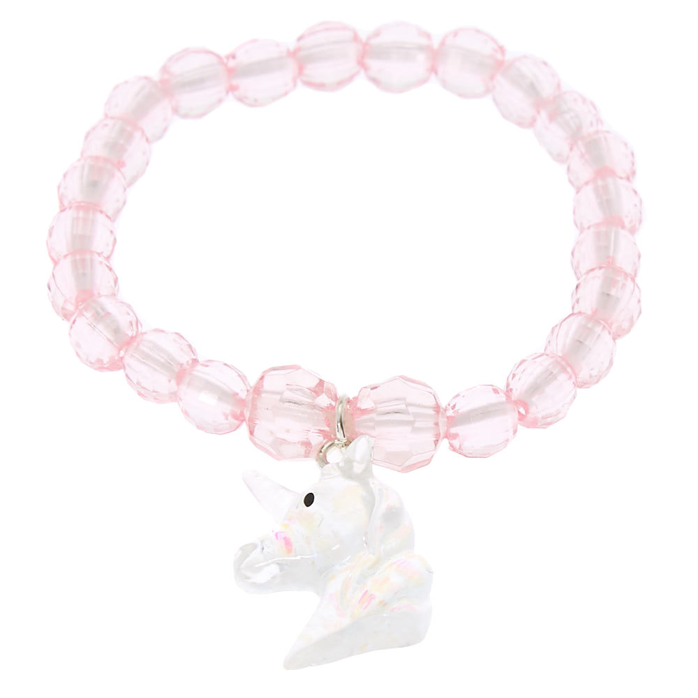 Parure de bijoux licorne rose du Claire's Club,