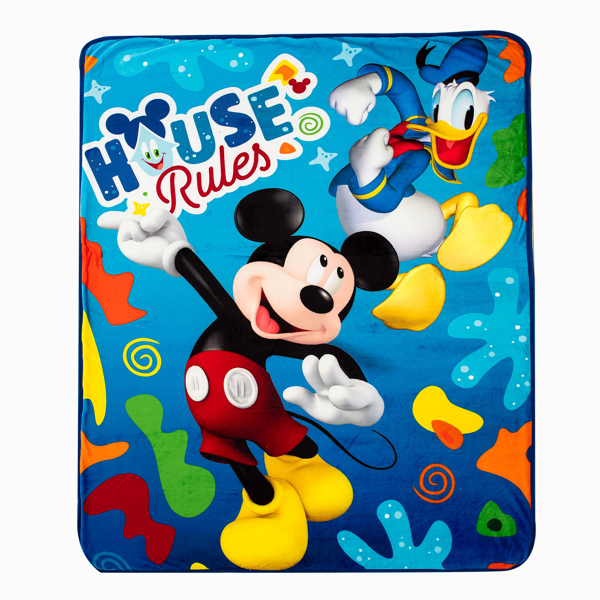 Mickey mouse fleece hotsell throw