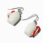 Candy Cane Hot Cocoa Drop Earrings,