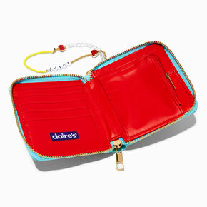 Embellished Cherries Wristlet Wallet ,