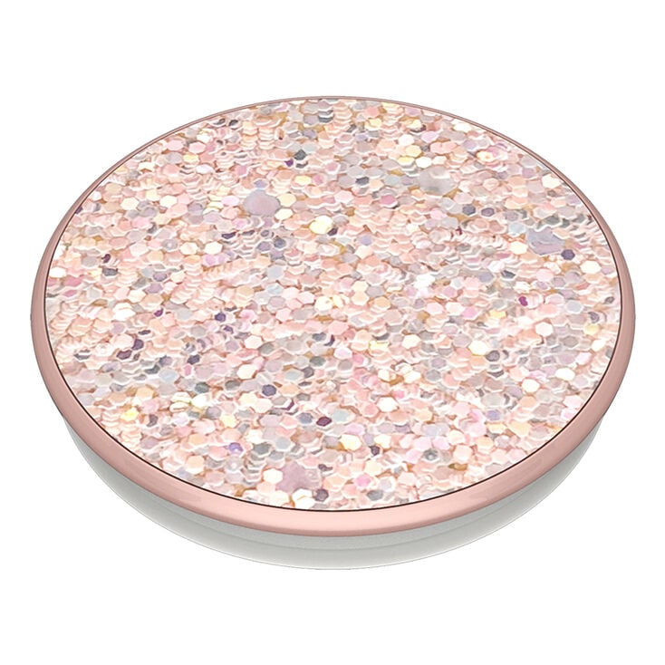 PopSockets Swappable PopGrip - Sparkle Rose,