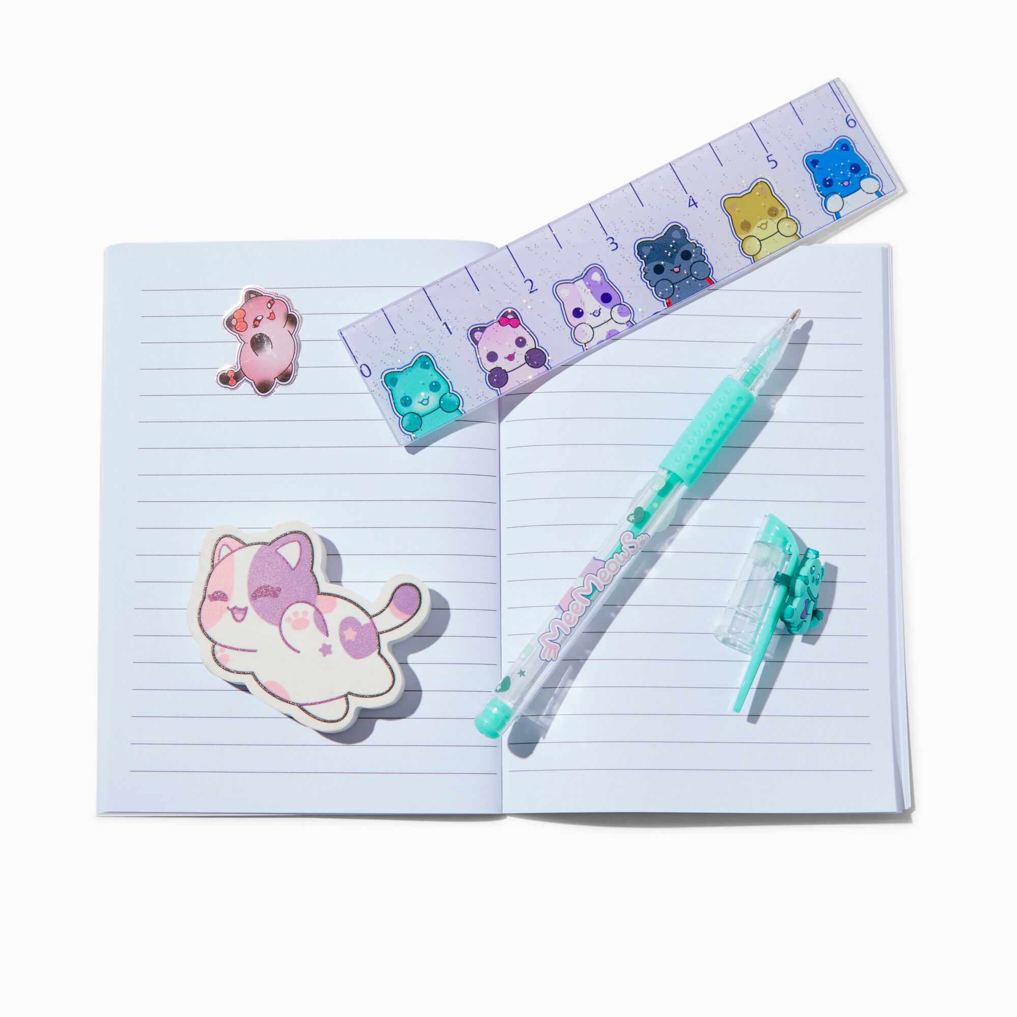 Aphmau™ And Friends Claire's Exclusive Holographic Cat Stationery Set,