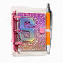 Mini Initial Glitter Diary - S,