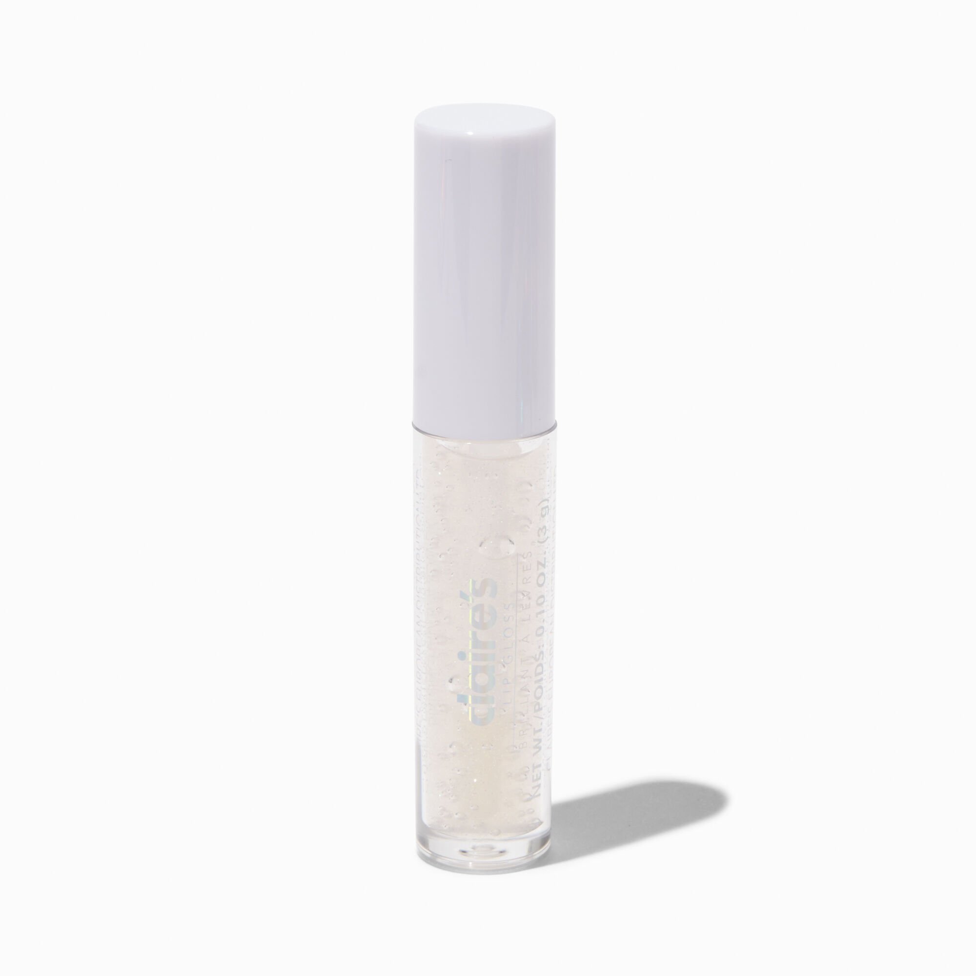 Clear Sparkle Single Lip Gloss Wand,