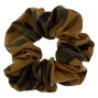 Medium Camo Print Hair Scrunchie,