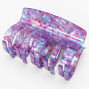 Medium Thick Resin Hair Claw - Purple,