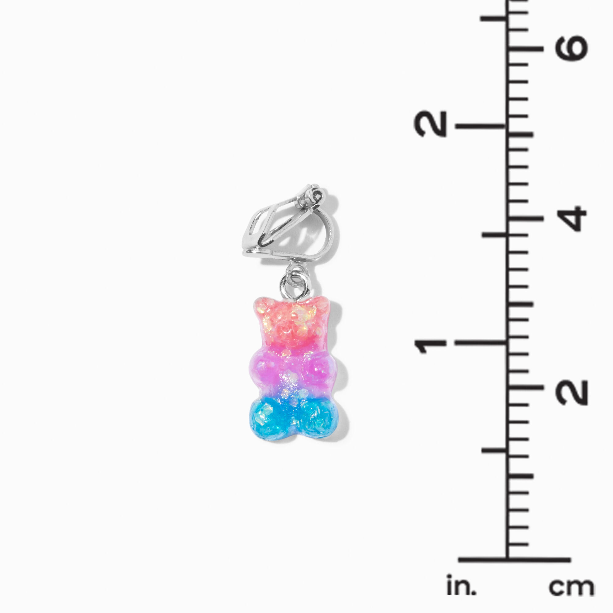 Claire's gummy bear earrings on sale