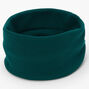Hunter Green Wide Ribbed Headwrap,