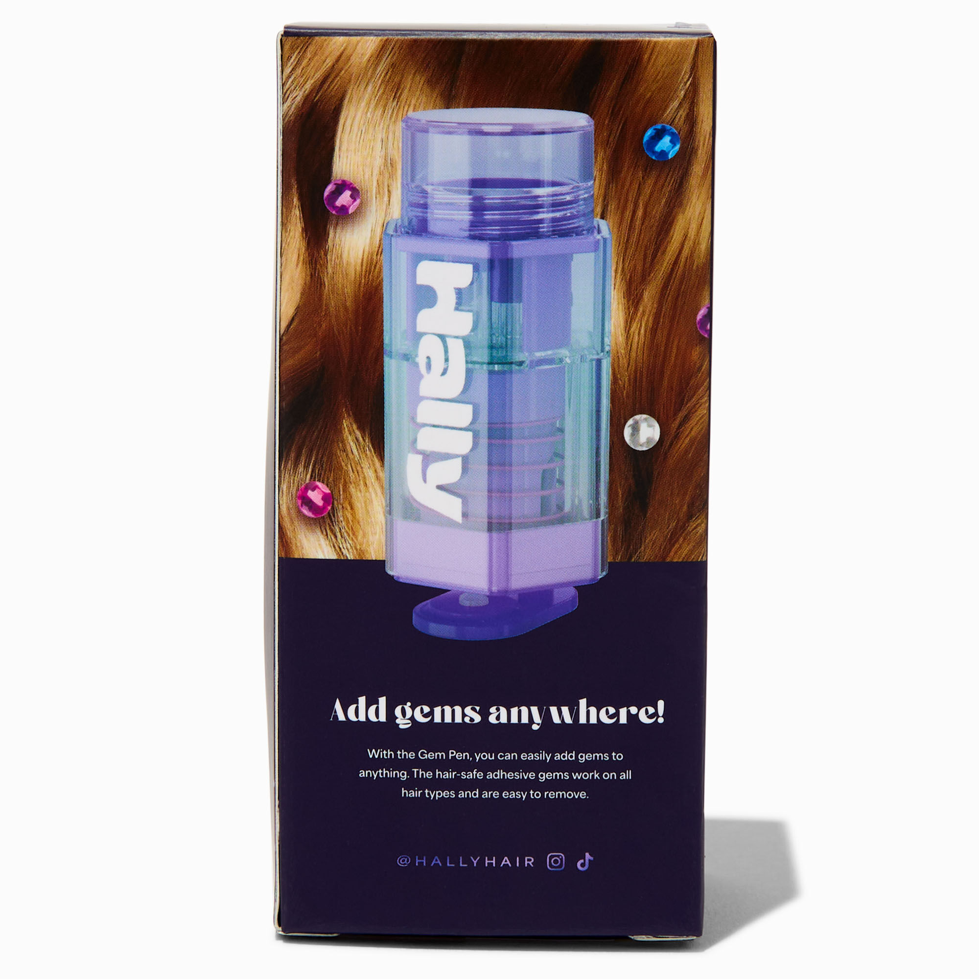 Hally Gem Pen Hair Gem Styling Set ,