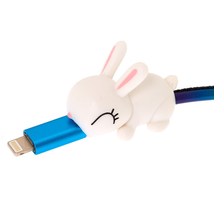 Bunny Cable Critter - White,