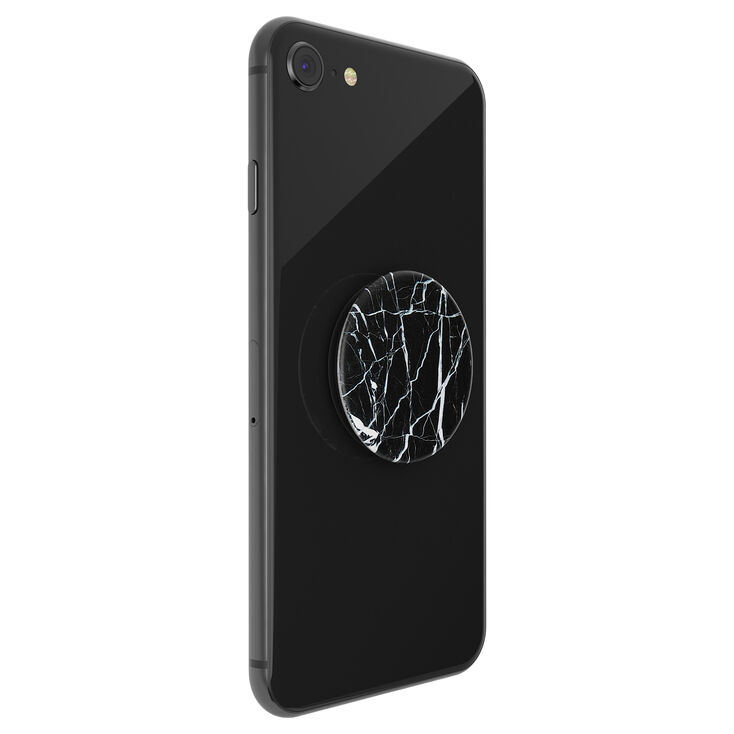 PopSockets Swappable PopGrip - Black Marble,