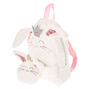 Claire&#39;s Club Claire the Bunny Soft Backpack - White,