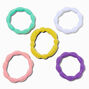 Mini &eacute;lastiques bulle pastel Claire&#39;s Club - Lot de 18,