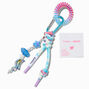 T H E M E x Claire&#39;s Blue Celestial Cluster Keychain,