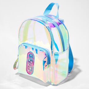 Holographic Initial Mini Backpack - I,
