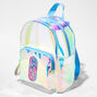 Holographic Initial Mini Backpack - I,