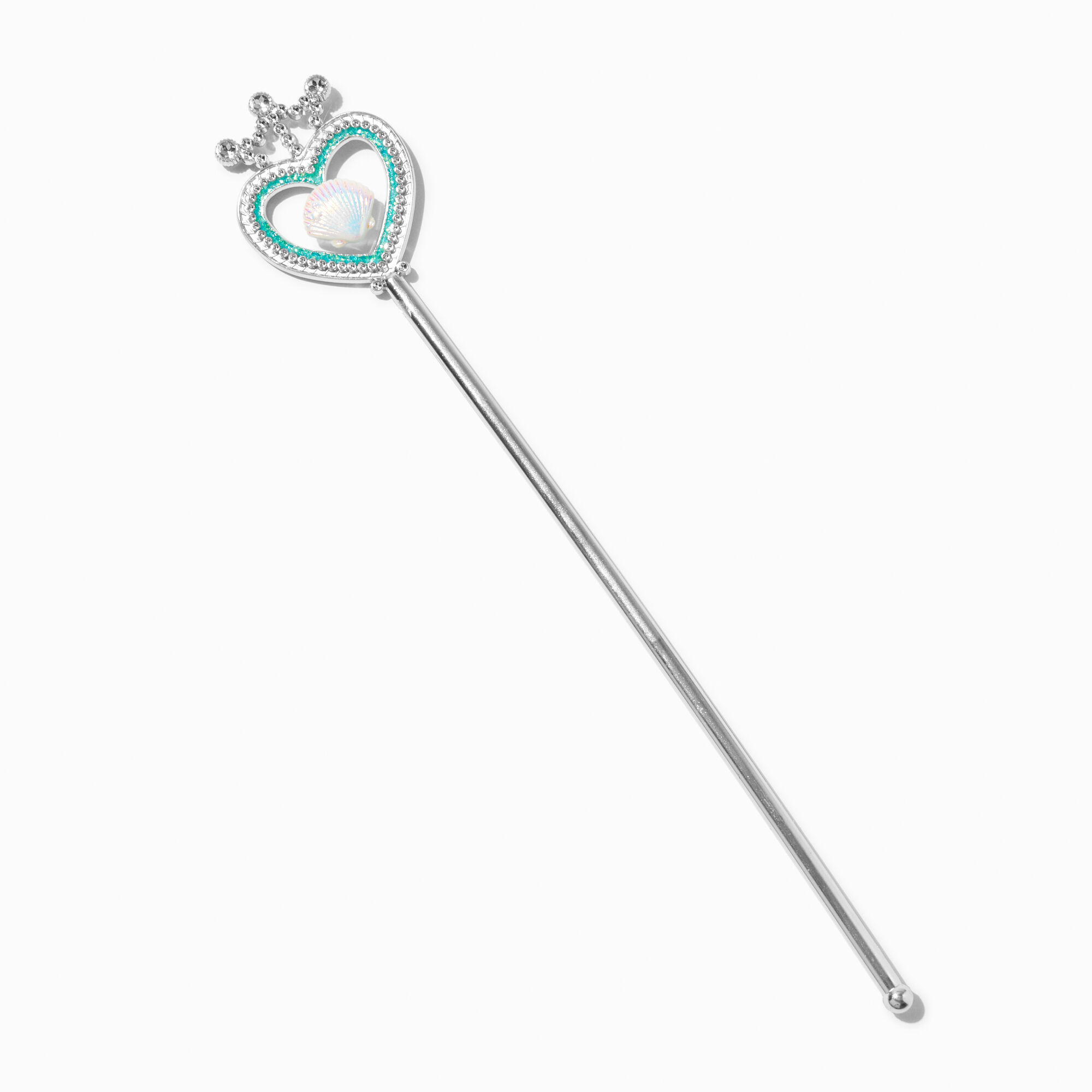View Claires Mermaid Heart Wand Blue information