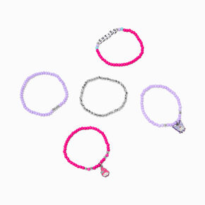 Ensemble de bracelets My Melody&trade; et Kuromi&trade; en exclusivit&eacute; chez Claire&#39;s Sanrio&reg; - Lot de 5,