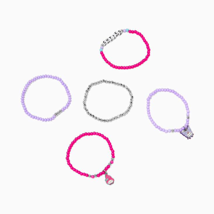 Sanrio&reg; Claire&#39;s Exclusive My Melody&trade; &amp; Kuromi&trade; Bracelet Set - 5 Pack,