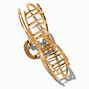 Gold-tone Bow Large Hair Claw,