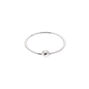 Sterling Silver Basic Bead Hoop Nose Ring,