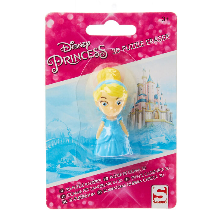 Disney Princess 3d Puzzle Eraser Cinderella Rapunzel Claire S