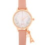 Rose Gold Paris Charm Classic Watch - Pink,