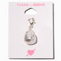 T H E M E x Claire&#39;s Silver-tone Crystal Pearl Charm,