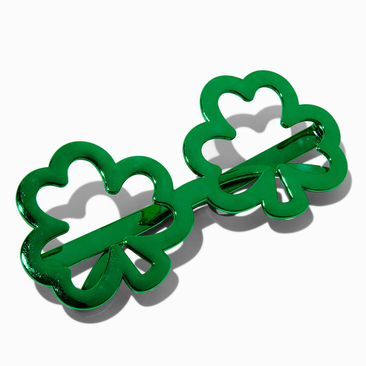 Shamrock Shaped Party Glasses,