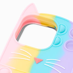 Rainbow Cat Popper Phone Case - Fits iPhone&reg; 13 Pro,