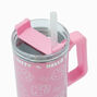 Hello Kitty&reg; Claire&#39;s Exclusive Pink Stainless Steel Handled Tumbler,