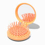 Varsity Initial Pop-Up Hair Brush Compact Mirror - L,