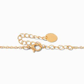 Cat Ice Cream Cone Gold Pendant Necklace,