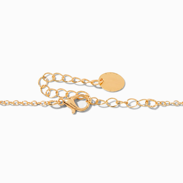 Cat Ice Cream Cone Gold Pendant Necklace,