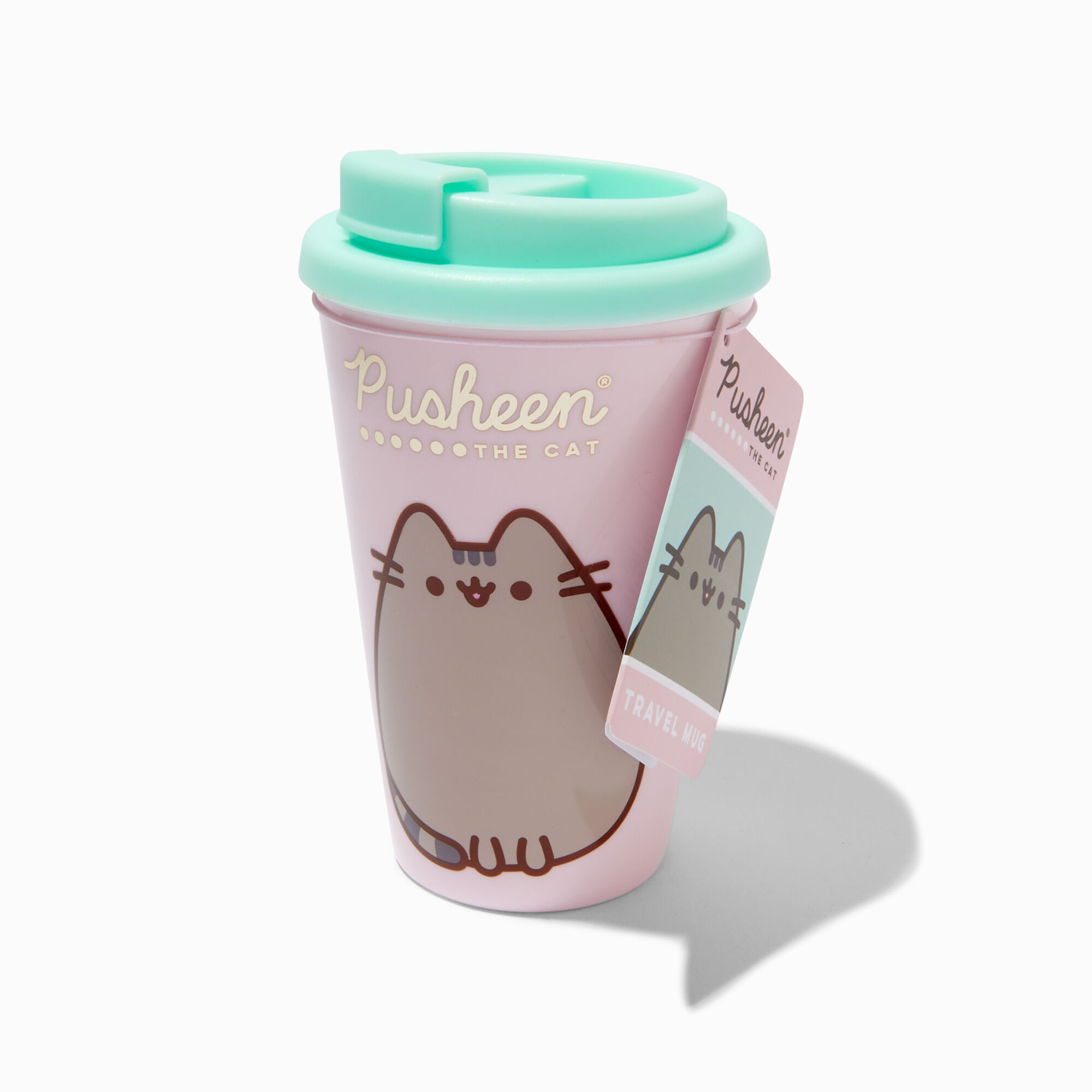 View Claires Pusheen Travel Mug Pink information