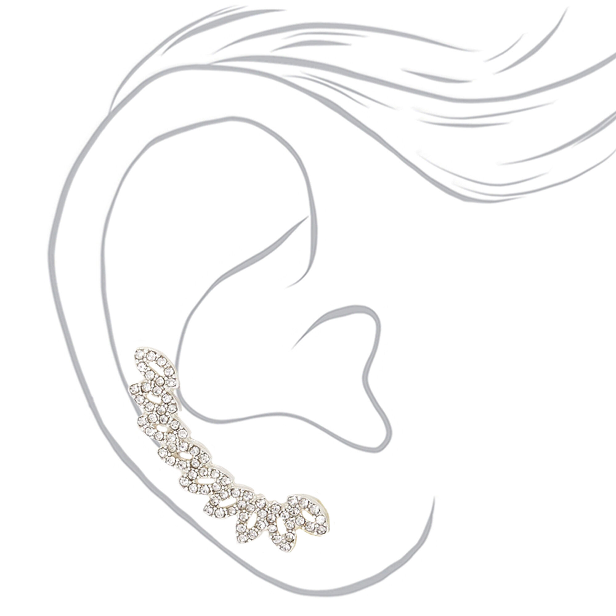 Crawler sales earrings claire's