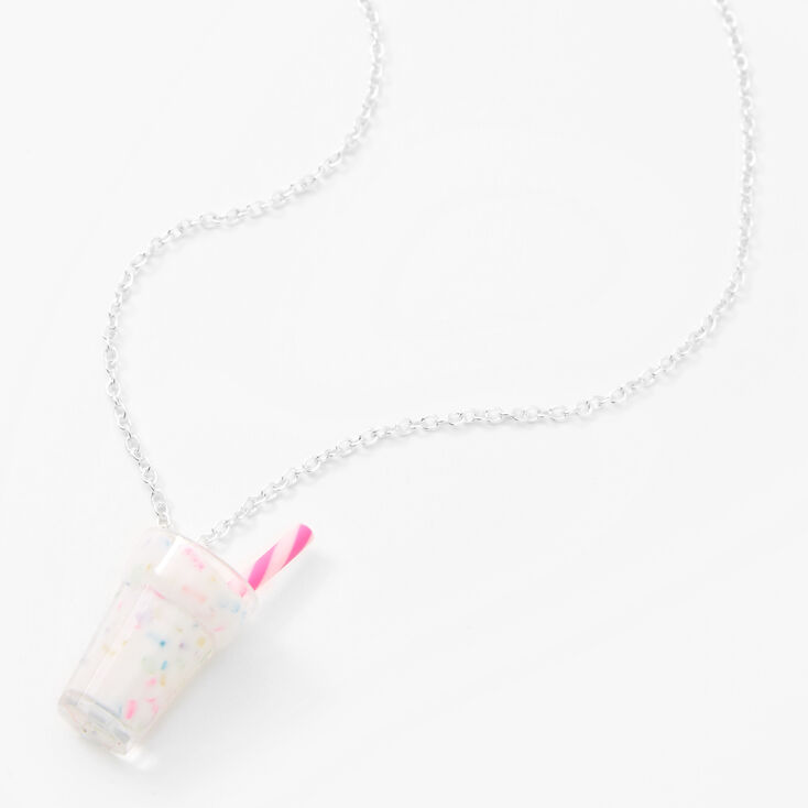 Confetti Milkshake Pendant Necklace,