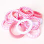 Claire&#39;s Club Rolled Hair Bobbles - Pink, 12 Pack,