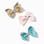 Claire&#39;s Club Bunny Loopy Hair Bow Clips - 3 Pack,