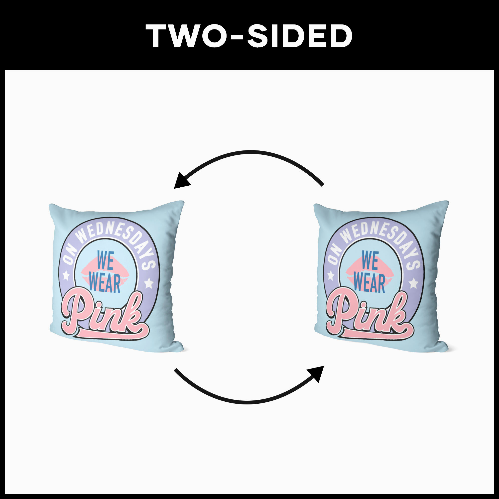Mean Girls™ x Claire's Pink Throw Pillow,