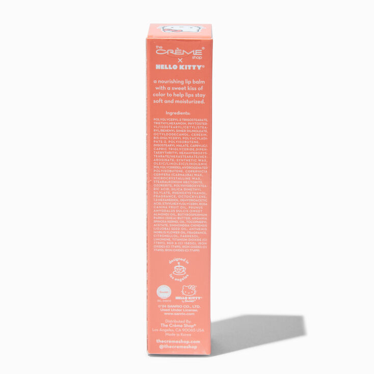 The Cr&egrave;me Shop&reg; x Hello Kitty&reg; Hello Lippy Tinted Moisturizing Lip Balm - Peach Pout,
