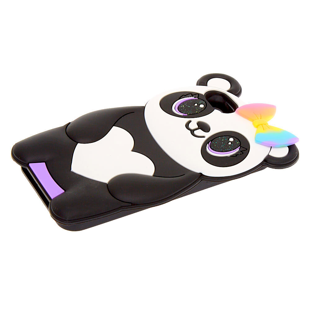 Pretty Panda Silicone Phone Case - Fits iPhone® 6/7/8/SE,
