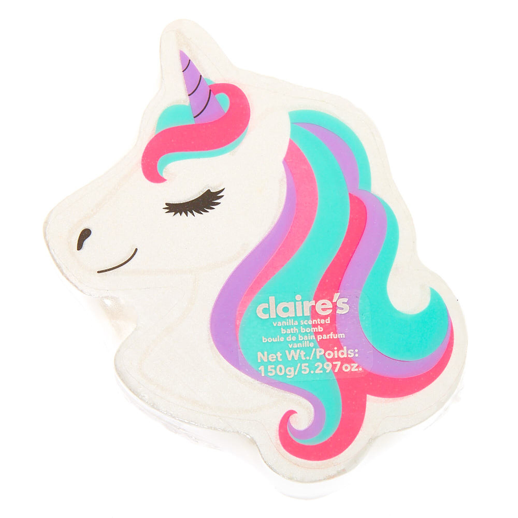 Miss Glitter The Unicorn Bath Bomb Vanilla Claire S