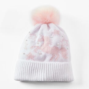 Unicorn Beanie Hat - Pink,