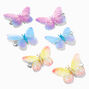 MeganPlays&trade; Claire&#39;s Exclusive Rainbow Butterfly Hair Clips - 6 Pack,