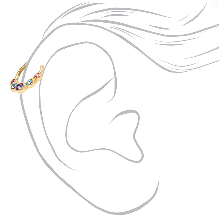 Gold 18G Mixed Butterfly Dream Cartilage Earrings - 3 Pack,