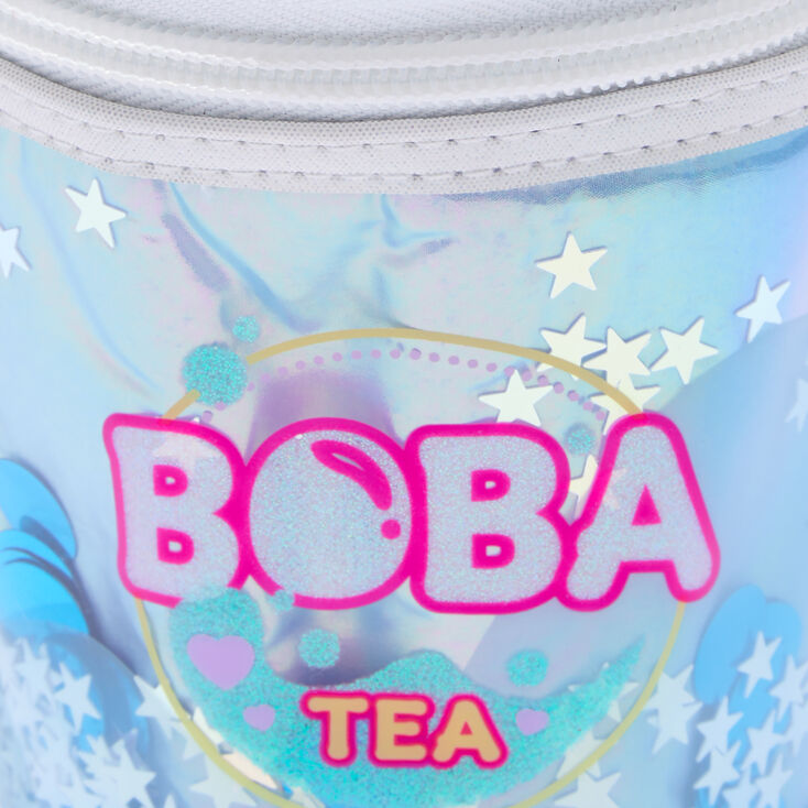 Claire&#39;s Club Boba Tea Shaker Crossbody Bag,