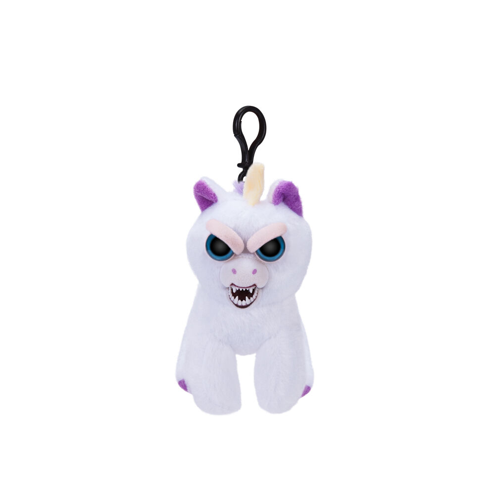 Feisty Pets Soft Keyring clip - Styles May Vary,