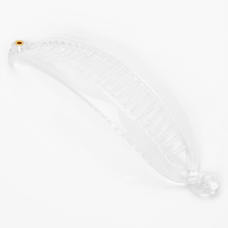 Banana Hair Claw - Clear,