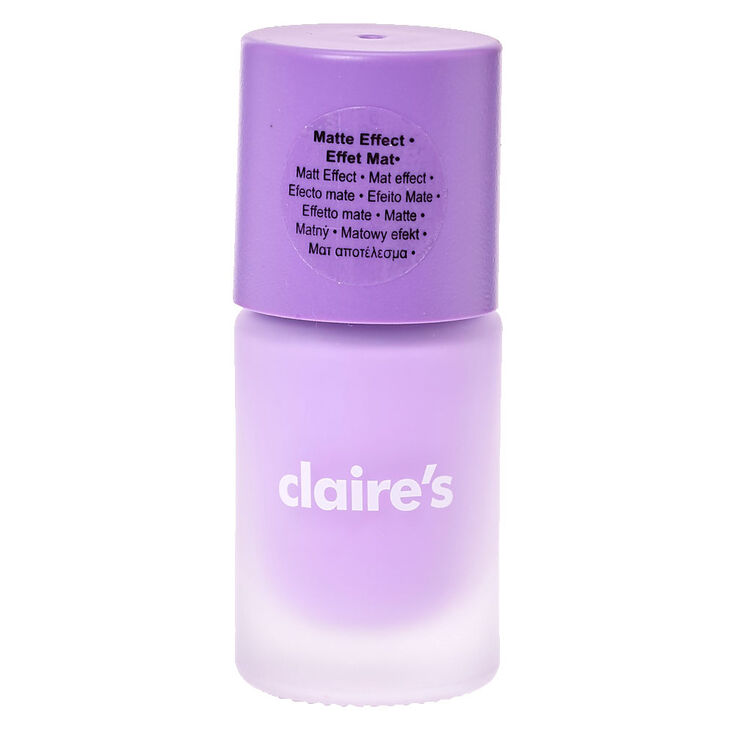 Sorbet Purple Matte Nail Polish Claire S Us Sorbet Purple Matte Nail Polish